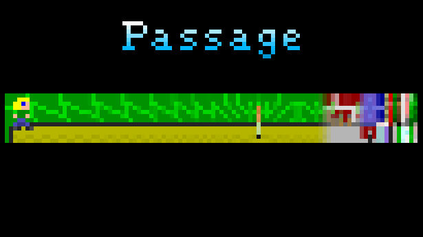 źródło - Passage a video game by Jason Rohrer